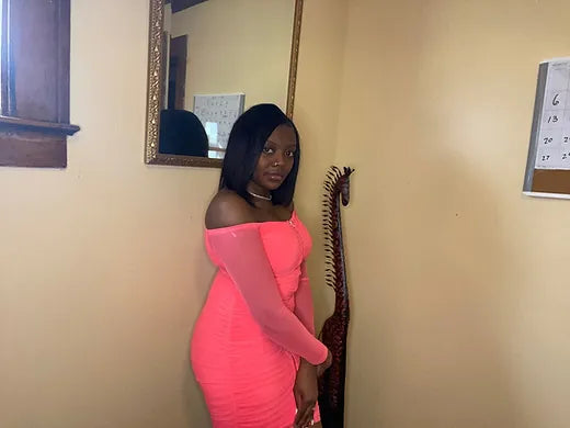 Date night ruched dress