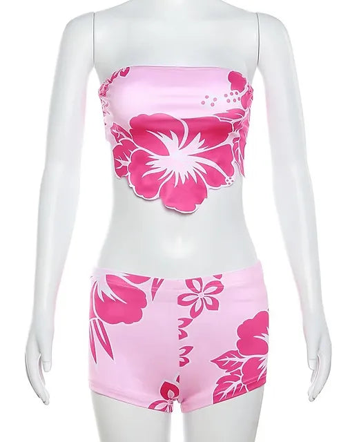 Hot girl two piece set