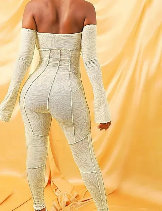 Mesh jumpsuit