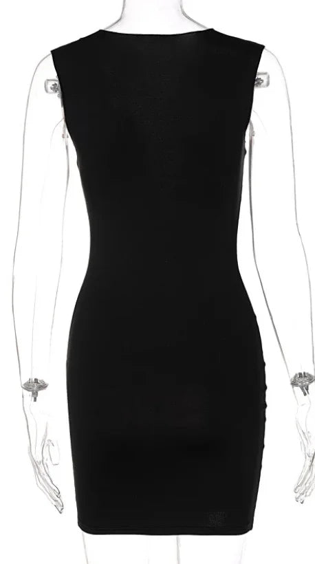 Mesh tiger dress