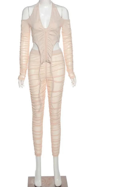 Nude two piece set