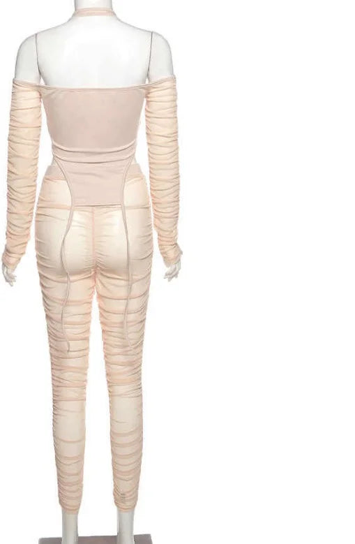 Nude two piece set