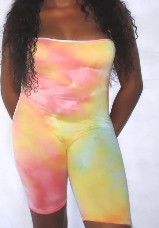 Tie dye romper