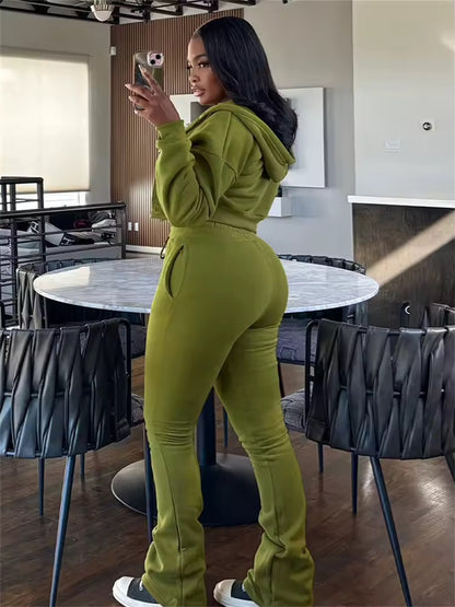 Off Duty Baddie Fleece Set