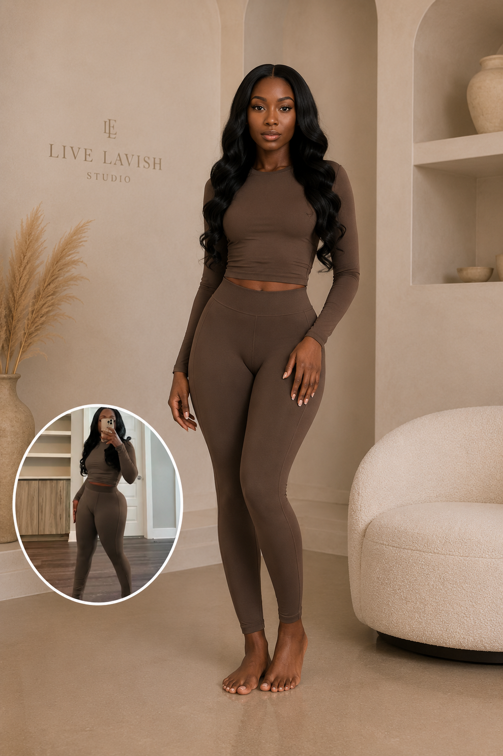 The ribbed set
