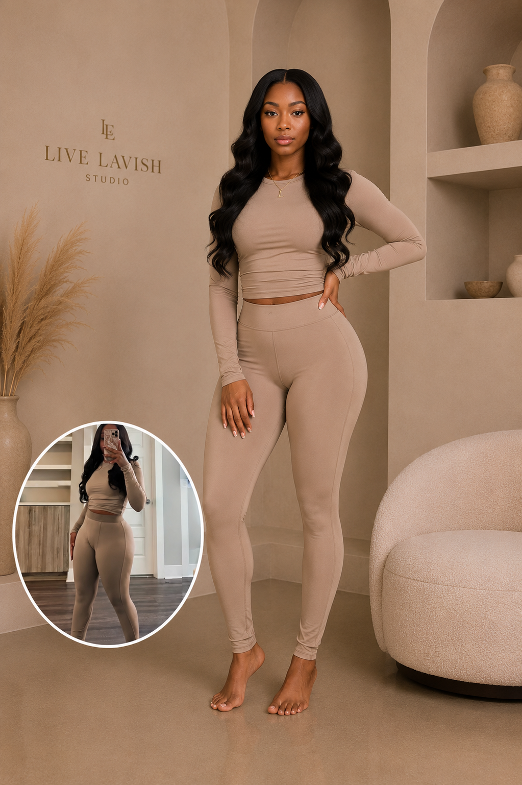 The ribbed set