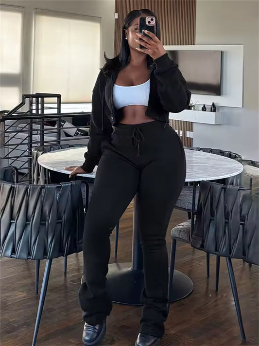 Off Duty Baddie Fleece Set