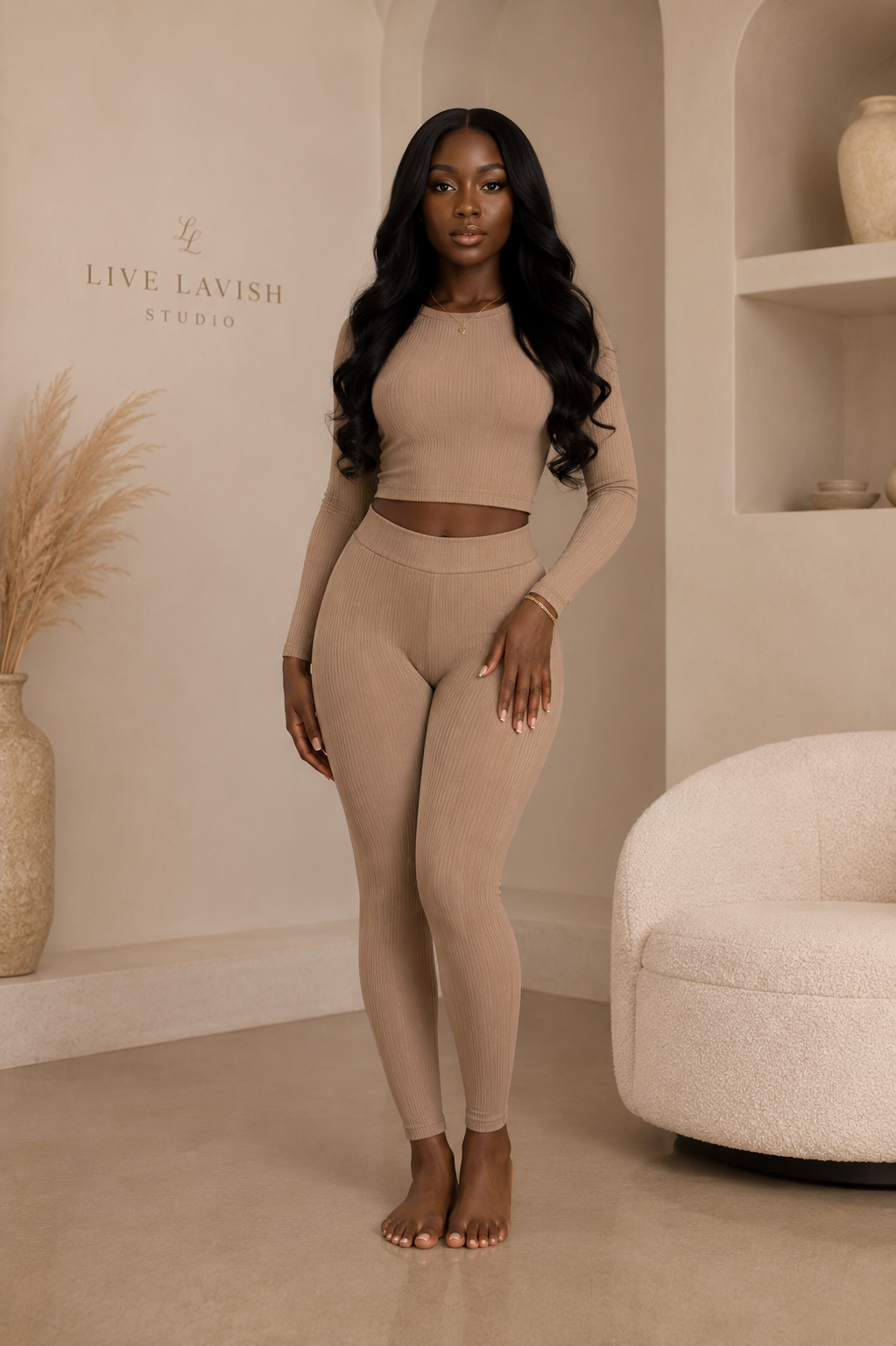 The ribbed set