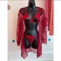Burgundy 3 piece set
