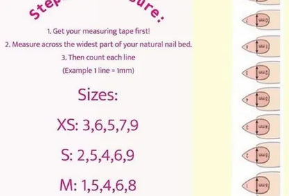 Colorful tips stiletto nails (size large)