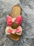 Everything’s peachy sandals