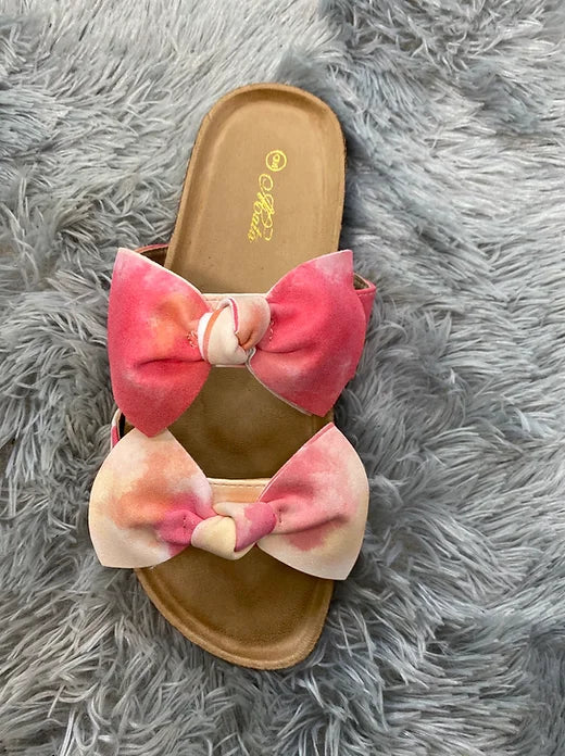 Everything’s peachy sandals