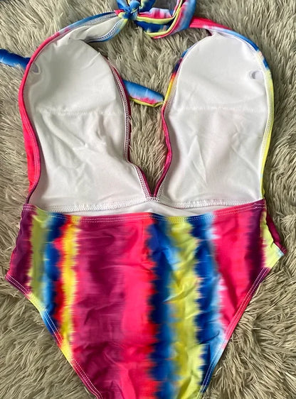 Flashy swimsuit