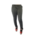Gray stacked leggings