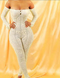 Mesh jumpsuit