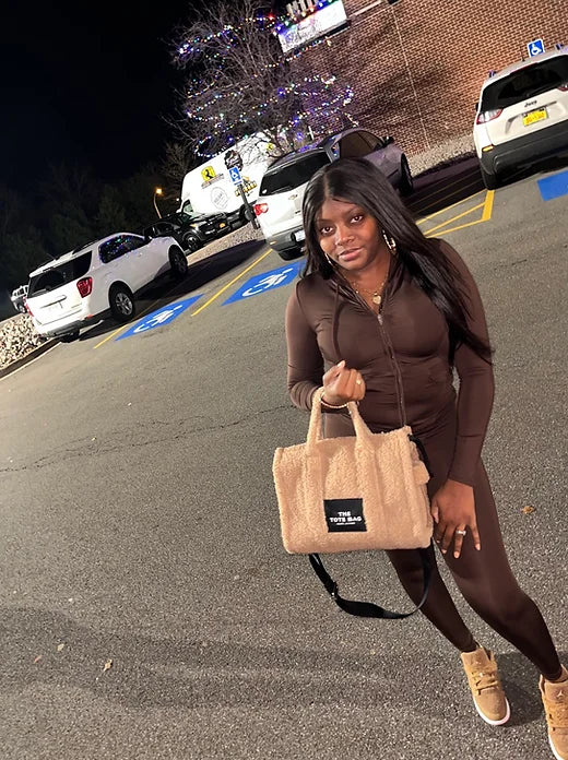 Mocha hoodie set