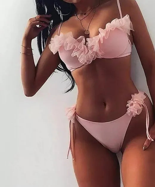 Ready to ruffle swimsuit