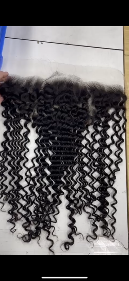 13 x 4  HD Raw hair frontal