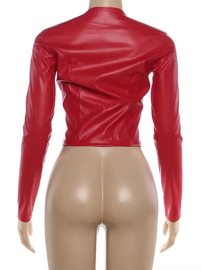 Red Handed Moto Jacket